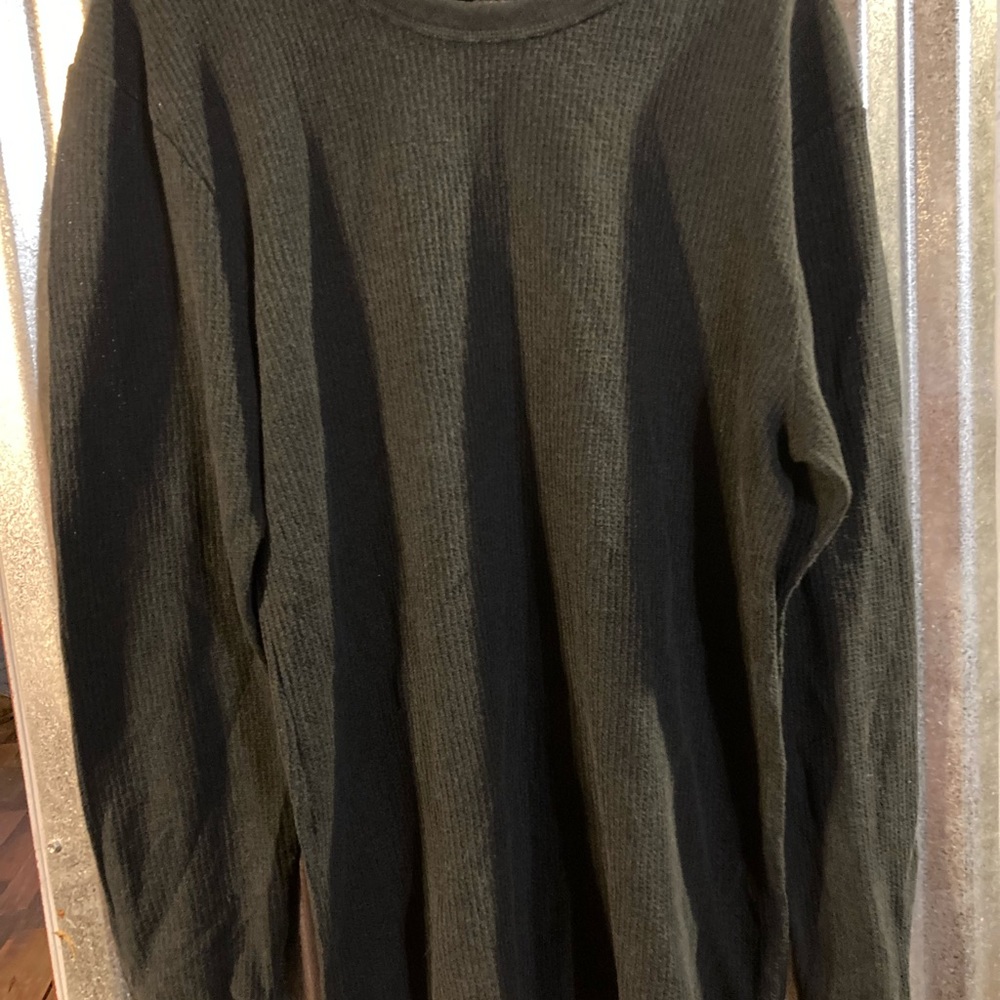 Fruit of the Loom long sleeve black thermal womens size 2x